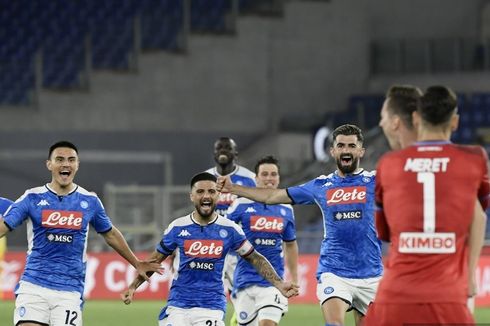 Hasil Final Coppa Italia - Napoli Berjaya di Adu Penalti, Cristiano Ronaldo Tak Sempat Menendang!