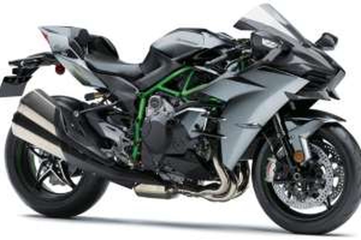 Kawasaki Ninja H2 Carbon sudah bisa dipingan, banderol Rp 820 juta.