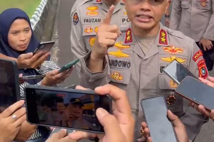 Kapolda Bangka Belitung Irjen Hendro Pandowo di Mapolda Bangka Belitung, Jumat (9/5/2025)..