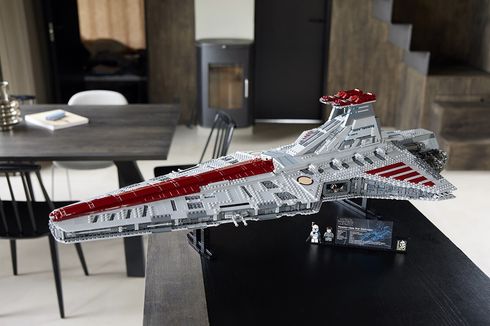 Lego Rilis Kapal Perang Star Wars yang Epik: UCS Venator-Class Republic Attack Cruiser