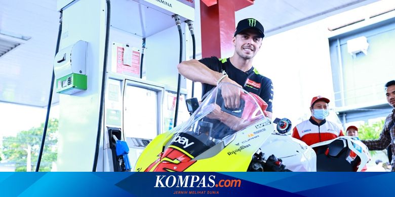 2 Pebalap Pertamina Enduro VR46 Racing Team Berparade Bersama Komunitas Klub Motor Bali
