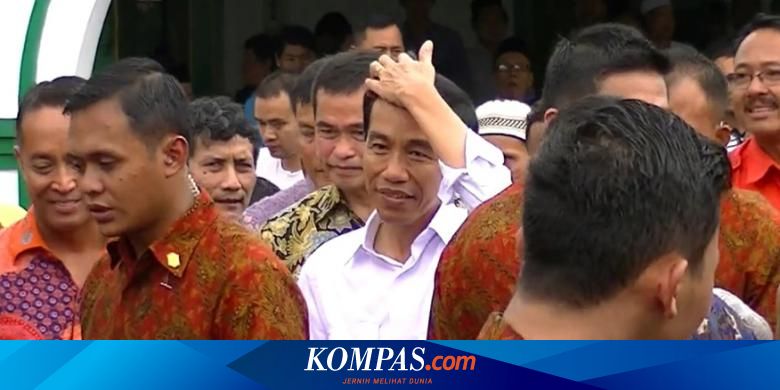 Blusukan Ke Pasar Modern Bsd Jokowi Belanja Sayur Dan Buah