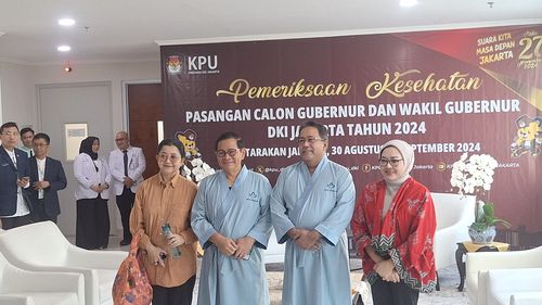 Persiapan Pemeriksaan Kesehatan, Pramono Anung Puasa dan Tidur Lebih Cepat