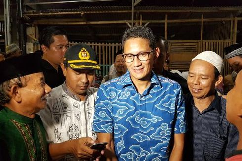 Sandiaga Jelaskan Maksud Ucapannya soal Pasangan Calon Lain yang Belum Berpengalaman