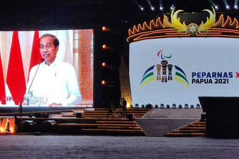 Tak Bisa Buka Peparnas XVI karena Karantina, Jokowi: Papua Selalu Ada di Hati Saya