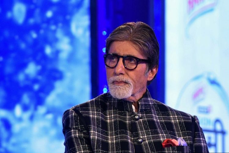 Aktor Bollywood Amitabh Bachchan menghadiri Mission Paani, sebuah acara tentang konservasi air, di Mumbai pada 27 Agustus 2019.