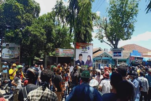 Bakal Paslon Tak Lolos karena Status Mantan Koruptor, Ratusan Pendukung Demo KPU Dompu
