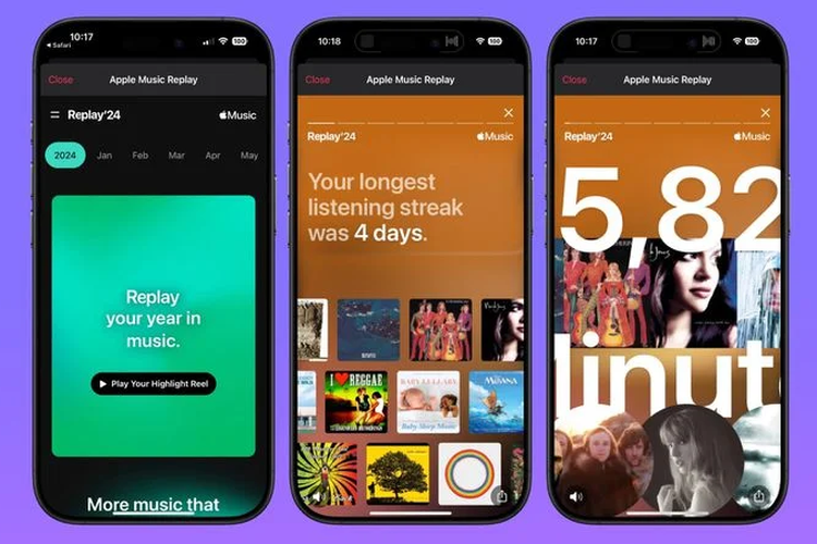 Apple Music Replay 2024 Dirilis, Rekap Musik Paling Sering Didengar Sepanjang Tahun