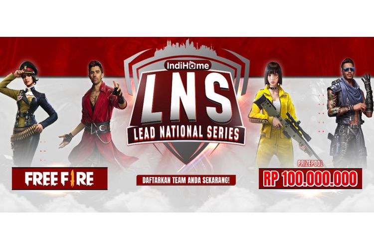 IndiHome menggelar Lead National Series (LNS) game Free Fire.