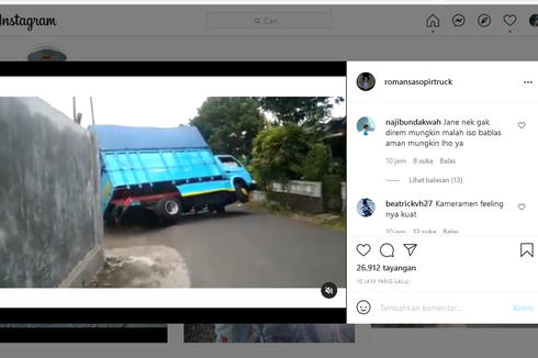 Kejadian Konyol, Truk Terguling karena ODOL