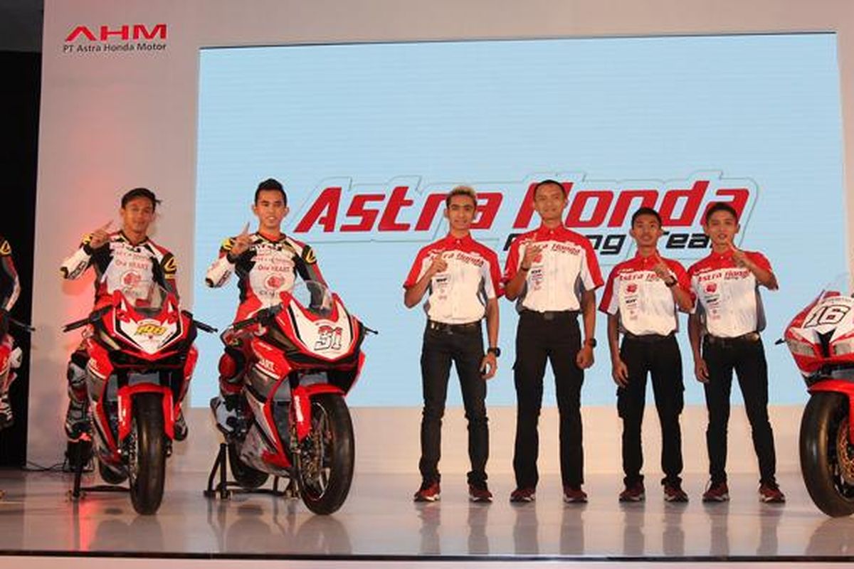 Tim Balap AHM siap geber All New Honda CBR250RR