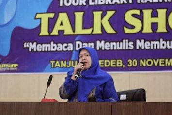 Sukses sebagai Narasumber di Roadshow Library Kaltim 2023: Masa Depan Penulis E-book Semakin Berkilau