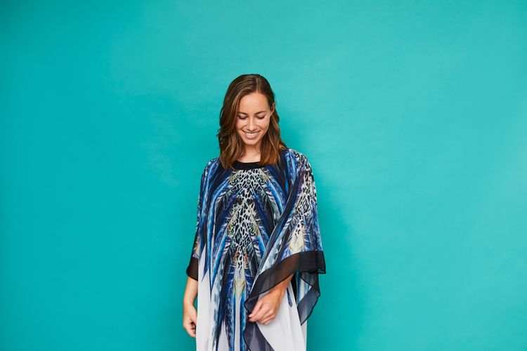 Ilustrasi baju Lebaran non hijab