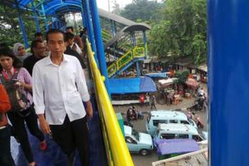 Jokowi Bantah TNI-Polri Terlibat Penertiban PKL Tanah Abang