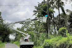 Dishub Sleman Pasang 20 Lampu Penerangan di Jalur Evakuasi Merapi