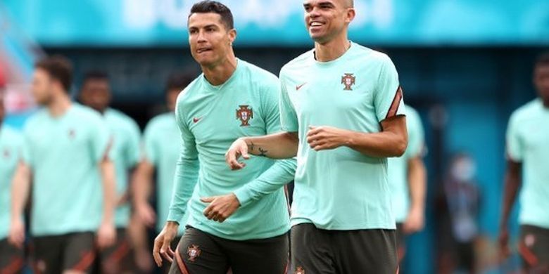 Harus Tahu Bek Veteran Portugal Latihan Lagi, Cristiano Ronaldo Kegirangan