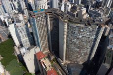 Gedung di Brasil Ini Punya Tangga Spiral Eksterior hingga Lantai Ke-38