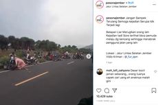 Viral, Video Balap Liar Tabrak Dua Pengendara Motor