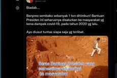Soal Beras Bansos Presiden Dikubur di Depok, JNE: Tidak Ada Pelanggaran