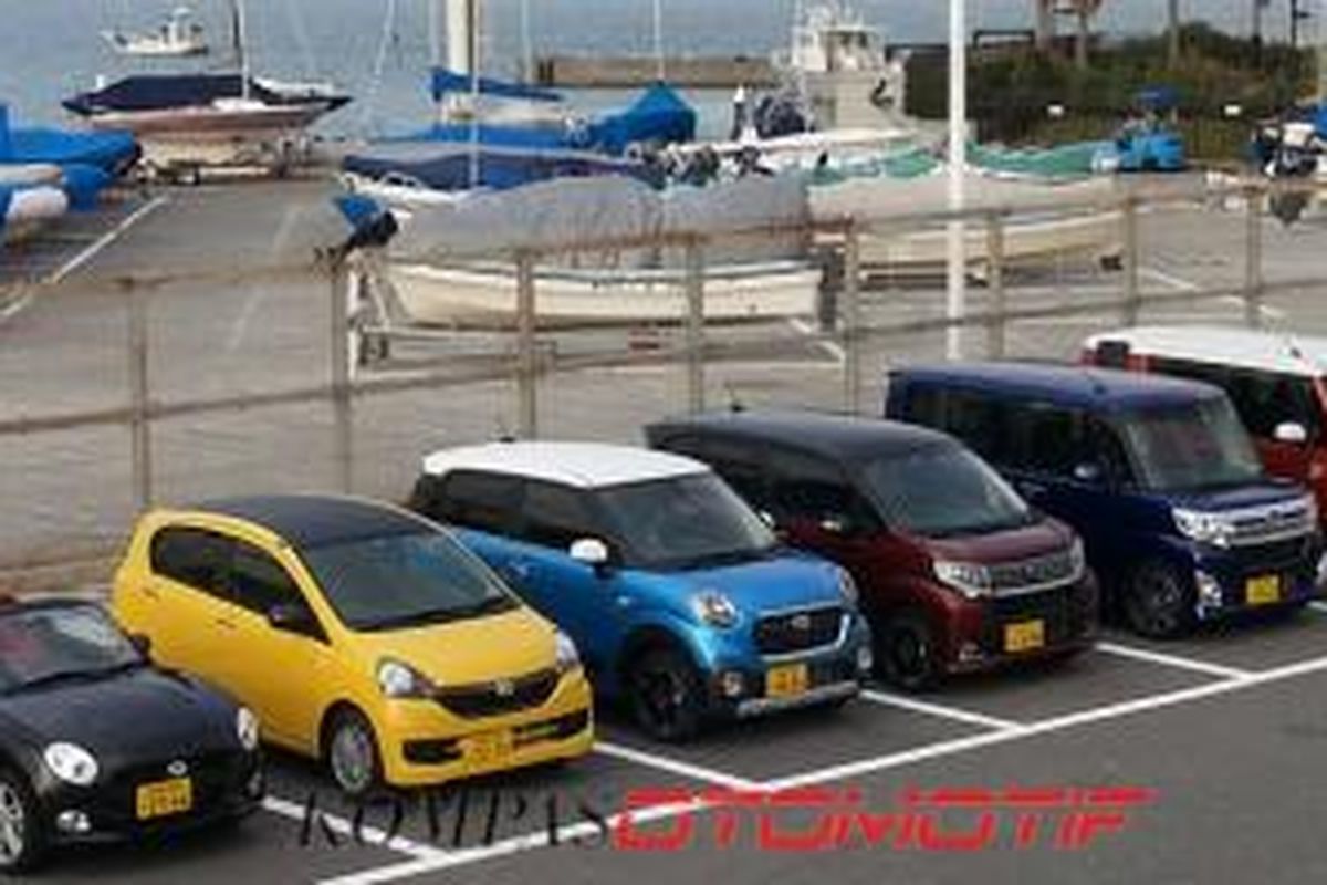 Kei Car Daihatsu yang beredar di Jepang