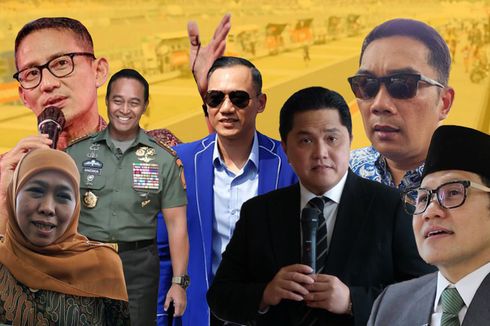 Survei LSI: Erick Thohir, Sandiaga, dan Ridwan Kamil Dianggap Paling Cocok Jadi Cawapres Ganjar