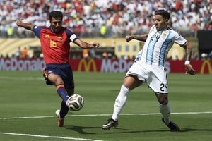 LIVE Spanyol Vs Argentina 0-0: Enzo Fernandez Diganjar Kartu Merah di Menit Akhir