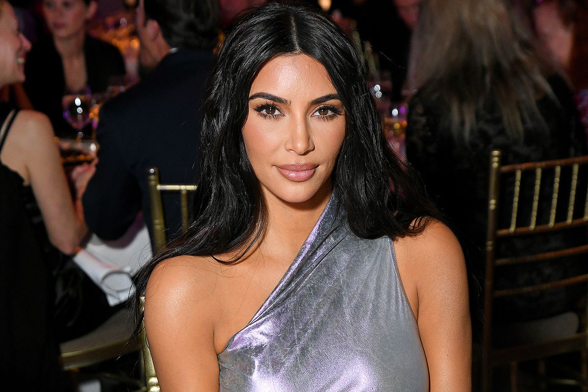 Kim Kardashian West saat datang ke FGI 36th Annual Night of Stars Gala di Cipriani Wall Street, Oktober 2019, New York.