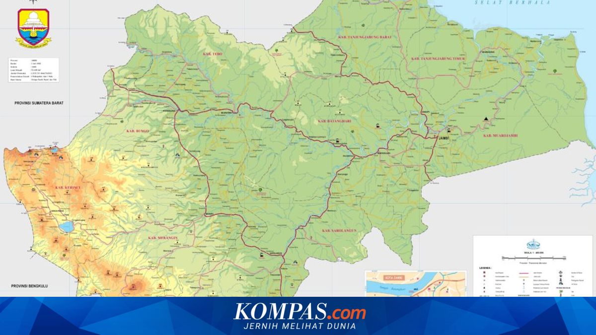 Daftar Kabupaten dan Kota di Provinsi Jambi