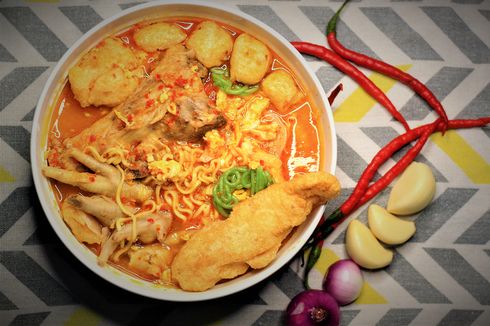 Resep Seblak Kerupuk Basah Pedas untuk Jualan, Hasilkan 30 Porsi