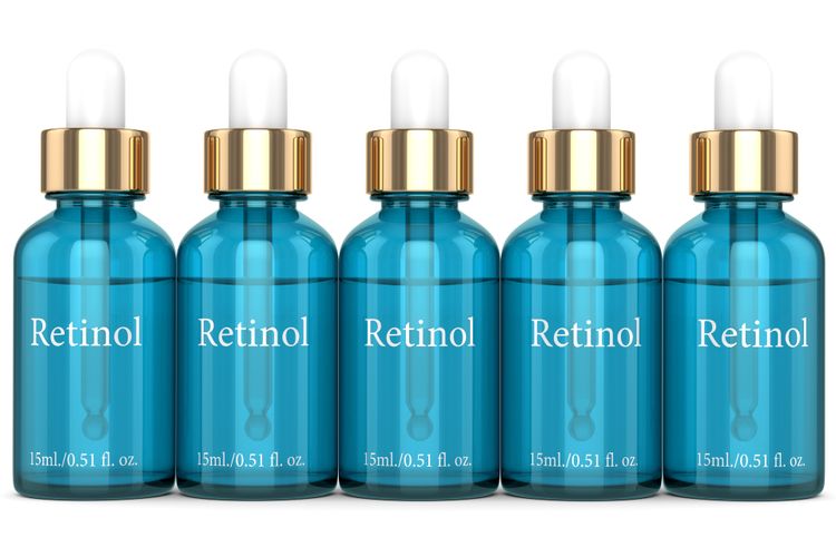 Ilustrasi retinol, apa itu retinol, retinol adalah, fungsi retinol, cara pakai retinol. 