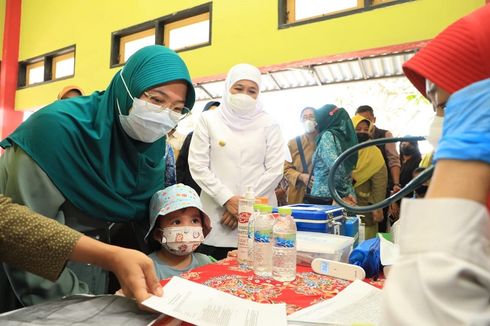 Lampaui Target, Pelaksanaan Bulan Imunisasi Anak Nasional di Jatim Capai 92,5 Persen