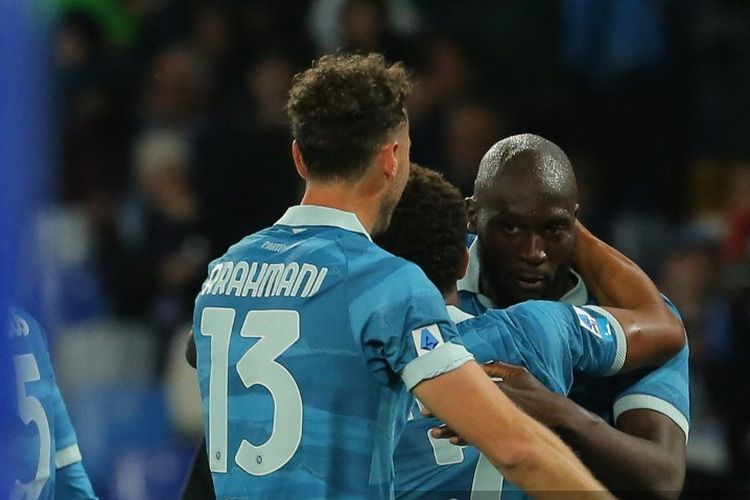 Hasil Liga Italia Napoli Vs Empoli 3-0: Lukaku Bintang, Partenopei Pepet Inter