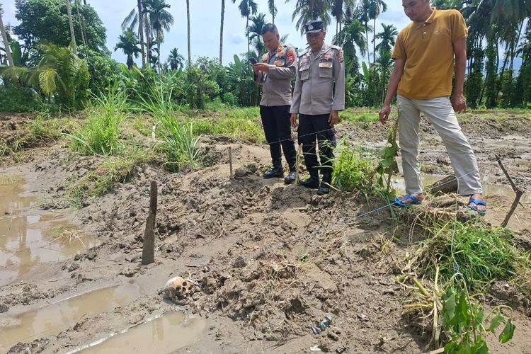 Tengkorak di Padang Pariaman Diduga Satu dari 28 Korban Hilang Galodo Silaing