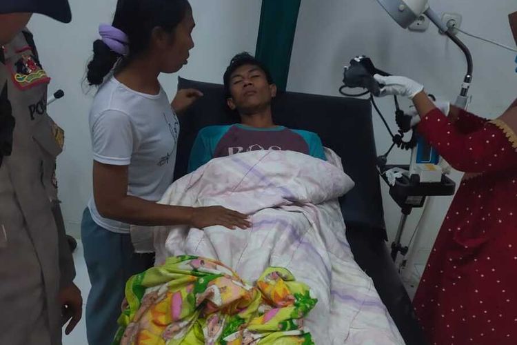 korban Supriyadin berhasil selamat dari insiden Petir