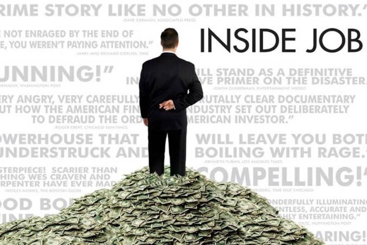Poster film Inside Job.