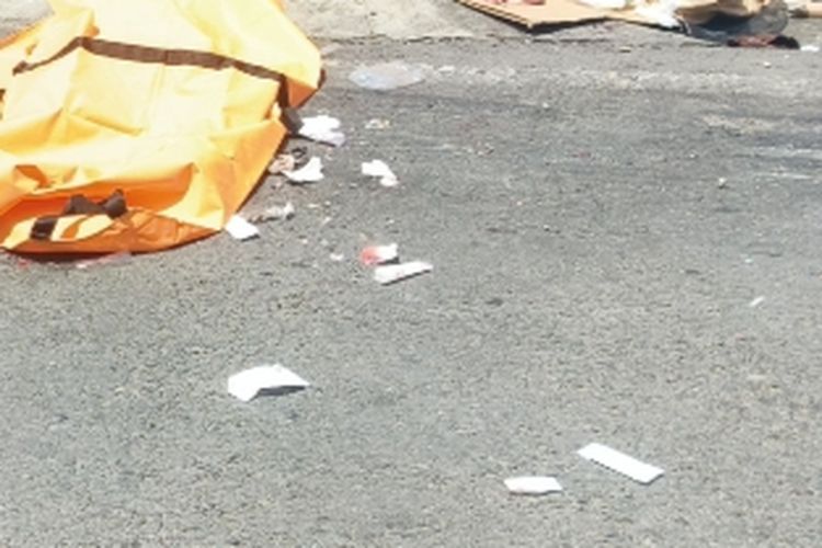 Truk Tak Kuat Menanjak hingga Mundur dan Kena Motor, Satu Anak Tewas