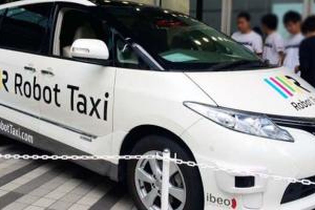 Robot Taxi dengan teknologi otonomos bakal beroperasi di Jepang pada Summer Olympic 2020.