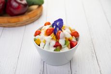 Resep Salad Buah Saus Mayones, Tanpa Kental Manis dan Yoghurt