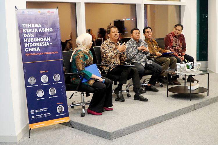 Diskusi Ilmiah Paramadina dan FSI: Menjawab Tantangan dan Peluang TKA dalam Hubungan RI-China
