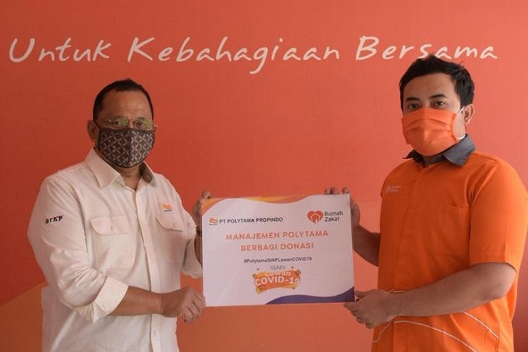 Produsen bijih plastik PT Polytama Porindo bekerja sama dengan Lembaga Anak Yatim Kilau Indramayu dan Rumah Zakat membagikan kebutuhan pangan anak yatim di Desa Limbangan, Desa Lombang, dan Desa Tinumpuk Kecamatan Juntinyuat, Indramayu. Perusahaan juga memberikan kebutuhan suplemen makanan ke tenaga medis di Indramayu, Jakarta dan Pulau Galang. 