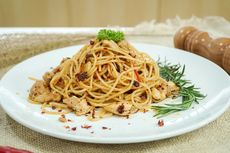 Resep Spageti Aglio Olio Ayam, Menu Simpel untuk Makan Malam Romantis di Rumah