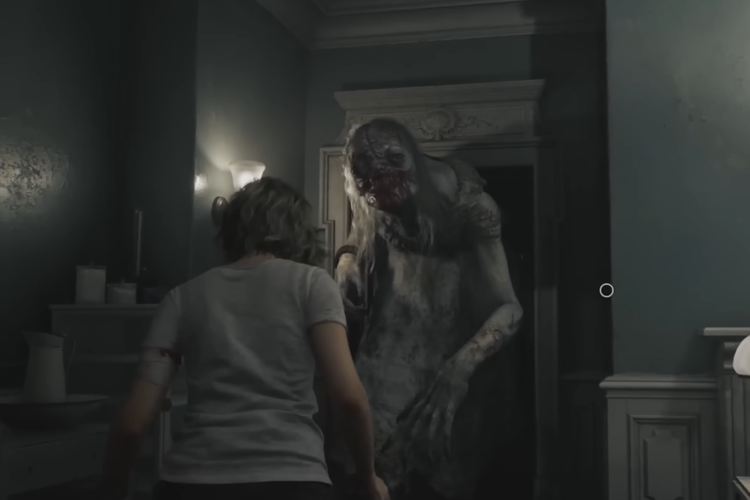 Ilustrasi gameplay Resident Evil 9 mode third-person.