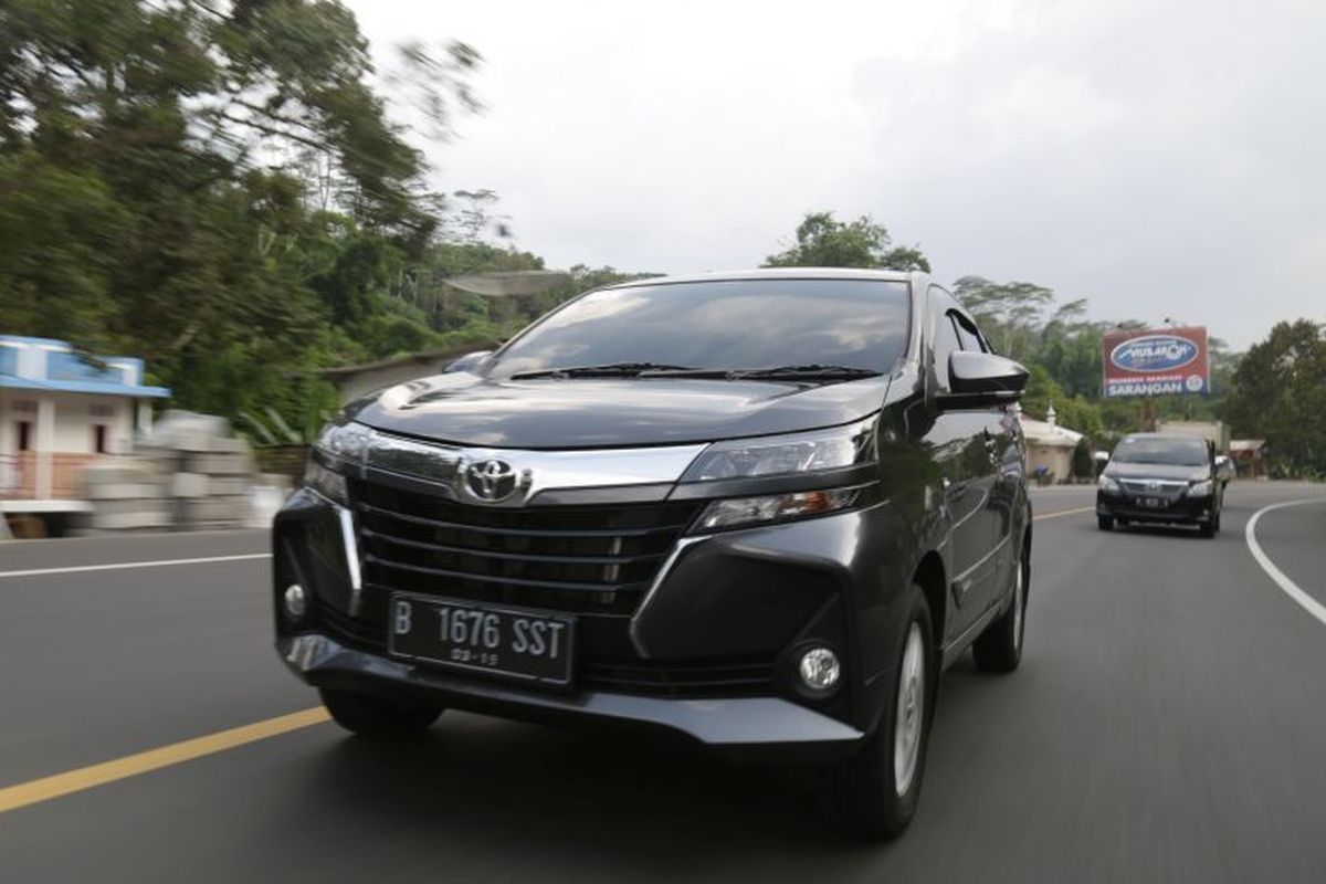 New Toyota Avanza saat sesi test drive di Magelang, Jawa Tengah