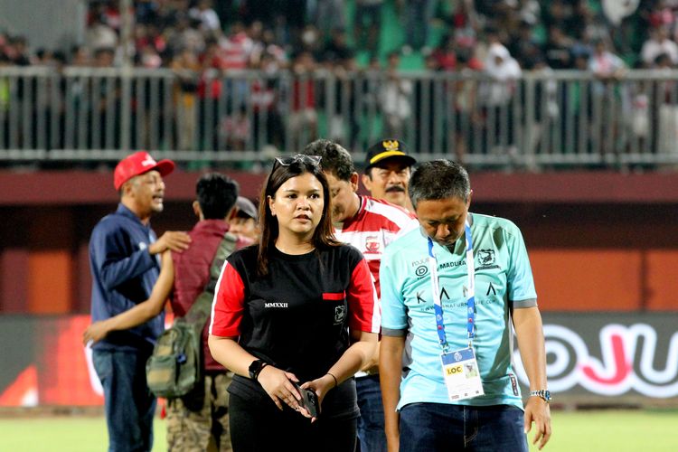 COO Madura United Annisa Zhafarina.