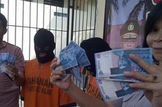 Pengedar Uang Palsu Ditangkap Saat Beli Rujak
