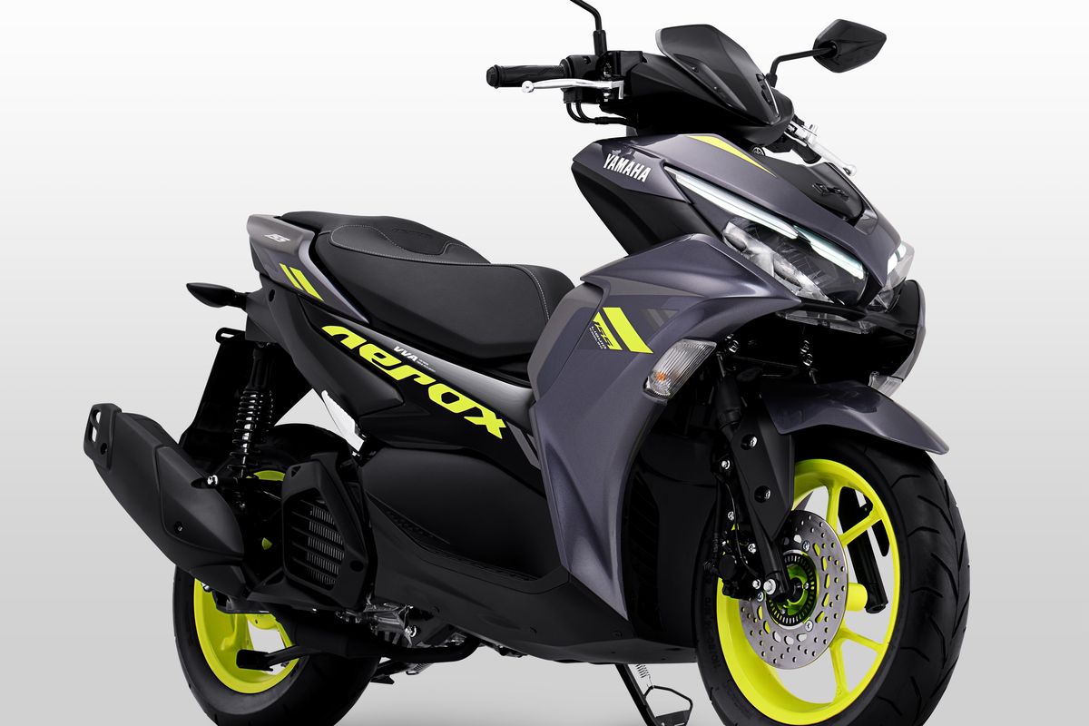 Yamaha All Nee Aerox 155 Connected resmi meluncur