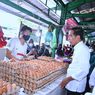 Jokowi Cek Harga Minyak Goreng di Pasar Tenguyun Kota Tarakan