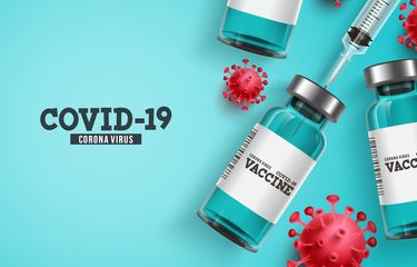 Ilustrasi vaksin corona, vaksin Covid-19, vaksin