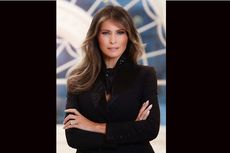 Diluncurkan, Foto Resmi Melania Trump sebagai Ibu Negara