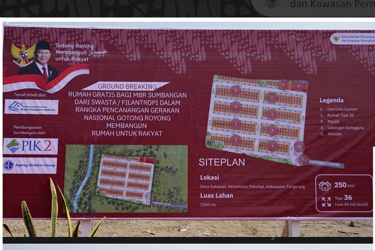 Profil Rumah di Tangerang yang Bakal Dibagi Gratis buat Rakyat